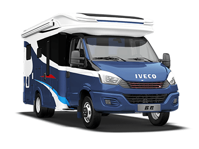 依维柯 欧胜 专用车 C型房车(蓝) C45-33